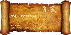Nagl Bettina névjegykártya